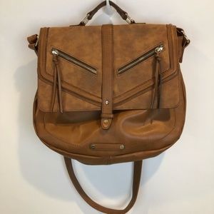 Tan crossbody bag